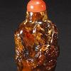 Chinese Amber Snuff Bottle