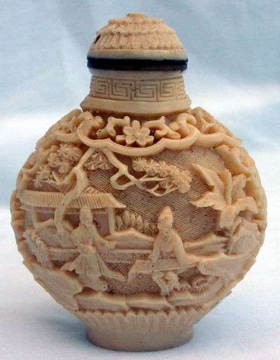 Chinese Ivory Snuff Bottle