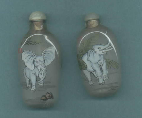 Elephant Snuff Bottles