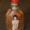 Interior Painted Snuff Bottle with Woman