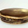 French Pressed Horn Composition Snuff Box c1810