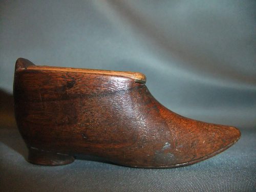 19th Century Shoe Snuff Box
