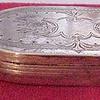 Silver Plate Snuff Box