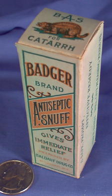 Badger Anticeptic Snuff