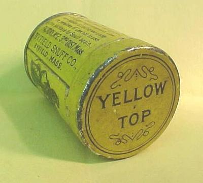 Byfields Yellow Top Snuff