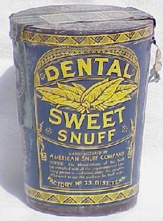 Dental Sweet Snufff Old