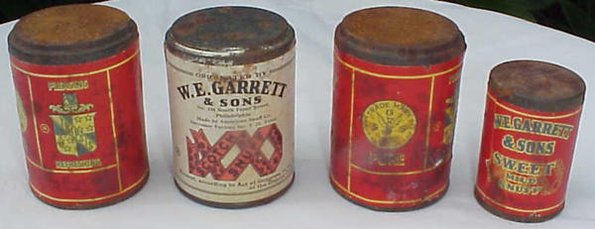 Garrett Snuff Assorted Tins