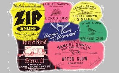 Gawith Assorted Labels