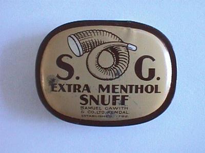 Gawiths Extra Menthol Tin