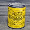Lorillard Scotch Snuff Yellow Tin