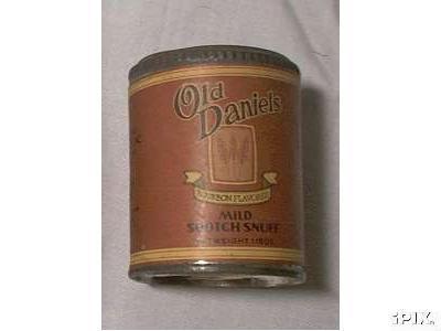 Old Daniels Scotch Snuff