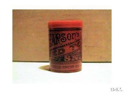 Pearsons Red Top Snuff 2