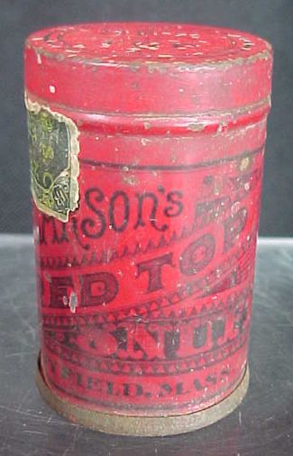 Pearsons Red Top Snuff Vintage