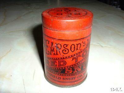 Pearsons Red Top Snuff