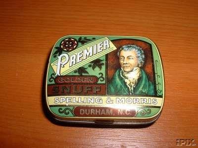 Spelling and Morris Golden Snuff