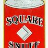 Square Snuff Enamel Sign