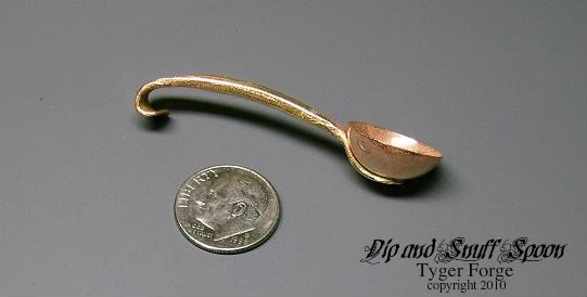 Dip and Snuff Spoon